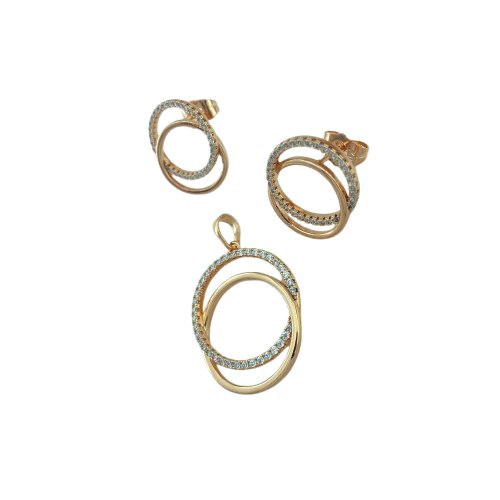 نیم ست زنانه ژوپینگ مدل دایره