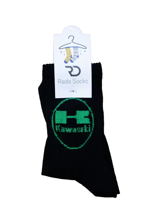 جوراب طرح kawasaki ساق بلند
