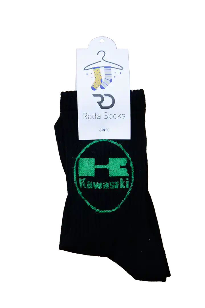 جوراب طرح kawasaki ساق بلند