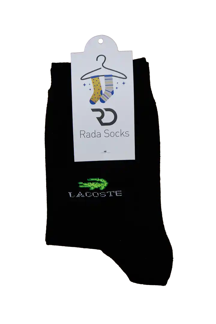 جوراب طرح LACOSTE ساق بلند