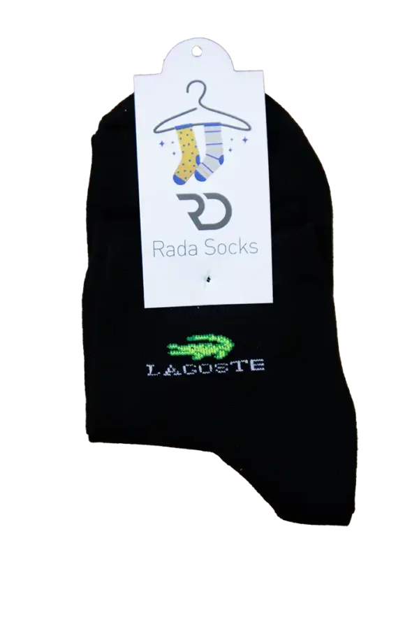 جوراب طرح LACOSTE نیم ساق